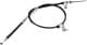 BC-W05R Japanparts Трос ручного тормоза