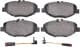 0 986 494 285 Bosch Гальмівні колодки для Mercedes E-Class
