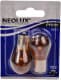 Автолампа Neolux® PY21W BAU15s 21 W оранжевая n58102b