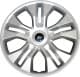 Комплект колпаков на колеса Ford Ford Kuga цвет серебристый R17