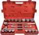 Набор торцевых головок и комплектующих Intertool HT-2221 3/4" (21 пр.)