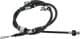 BCK22R Japanparts Трос ручного тормоза для Kia Cerato