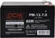 Аккумулятор для ИБП Powercom PM-12-7 10700283 7 Ач 12 В