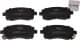 KBP-8001 Kavo Parts Тормозные колодки