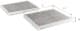 af5095a Alpha Filter AF5095a (2 шт) Елемент фільтруючийповітряний салону (BMW 5)