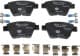 8DB 355 014-021 Hella Pagid Гальмівні колодки