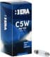 Автолампа ERA C5W SV8,5-8 5 W прозрачная E009LL-10C