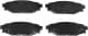 SP2118 Hi-Q Гальмівні колодки