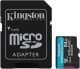 Карта памяти Kingston Canvas Go! Plus microSDXC 64 ГБ с SD-адаптером SDCG4/64GB