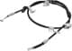 BC-437R Japanparts Трос ручного гальма для Honda Civic