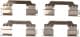 1 987 474 310 Bosch Компоненти дискових гальмівних колодок