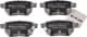 PP-214AF Japanparts Тормозные колодки