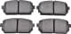 0 986 494 400 Bosch Тормозные колодки для Kia Carens