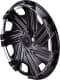 Ковпак на колесо Olszewski Cyrkon колір білий + чорний R15