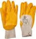 Перчатки рабочие Intertool трикотажные с нитриловым покрытием желтые
