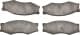 2184.02 Roadhouse Гальмівні колодки
