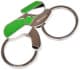 Брелок VAG з логотипом салатовий 000087010ATDKQ