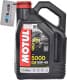 Motul 5000 10W-40, 4 л (836941) моторное масло 4T