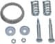 04065 Metalcaucho Комплект прокладок выхлопной системы для Peugeot 206