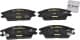 2101202 Textar Тормозные колодки