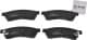 50004305 Profit Гальмівні колодки для Chevrolet Epica