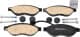 141803 Icer Тормозные колодки