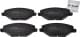 50004590 Profit Тормозные колодки для Skoda Fabia