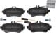 37078 A.B.S. Тормозные колодки для Mercedes A-Class