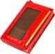 Картхолдер Canpellini 21929 без логотипа авто красный