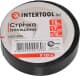 Ізоляційна стрічка Intertool it0016 чорна ПВХ 17 мм x 15 м