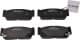 SP1173 Hi-Q Тормозные колодки