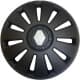 Комплект ковпаків на колеса Кенгуру Renault Rex колір чорний R14