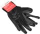 Перчатки рабочие Würth Black PU трикотажные с полиуретановым покрытием черные