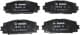 0986494670 Bosch Гальмівні колодки для Toyota Prius