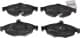 0812.02 Remsa Тормозные колодки для Chrysler Sebring