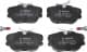 0 986 494 058 Bosch Гальмівні колодки для Mercedes 190