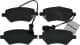 B116GN3501080 Chery Тормозные колодки