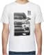 Футболка мужская Avtolife BMW X5 F85 MotorSport White белая принт спереди и сзади