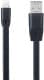 Кабель Optima Flat Speed C-015 55206 USB - Apple Lightning 1 м