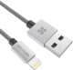 Кабель Promate LINKMATE-LTF2-SILVER USB - Apple Lightning 2 м