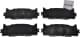 SP2080 Hi-Q Тормозные колодки