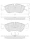 BDS037 Starline Тормозные колодки