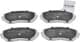 PA-802AF Japanparts Гальмівні колодки для Suzuki Grand Vitara