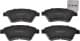 71335 Asam Тормозные колодки