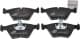 2270.25 Roadhouse Гальмівні колодки для BMW 5 Series