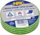 Ізоляційна стрічка HPX IE1920 жовто-зелена ПВХ 19 мм х 20 м