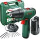 Шурупокрут Bosch акумуляторний EasyDrill 1200 (2 акумулятори + ЗП + насадки + чохол)