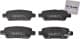 37745 A.B.S. Тормозные колодки