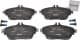 2486901 Textar Тормозные колодки
