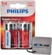 Батарейка Philips Power Alkaline LR20P2B/10 D 1,5 V 2 шт